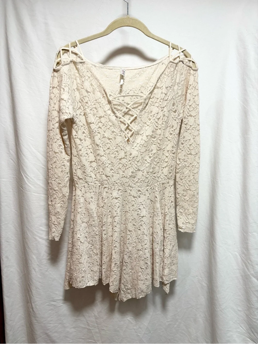 Free People delicate cream